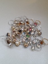 Gros lot bagues vintage tirette fete foraine ducasse