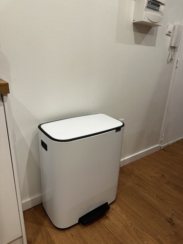 Poubelle brabantia blanche - poubelle,