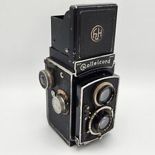Vintage Rollei Rolleicord II Model 1 K3 TLR Camera w/ Triotar 7.5cm F3.5 Lens