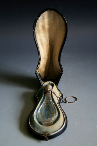 Ancien flacon parfum verre - ancien,