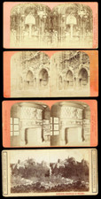 8 VIEWS FRANCE circa 1880 stereoscopic photos 