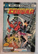 The Cougar #1 (1975) Atlas Comics – RAW & Ungraded – Hollywood Stuntman Hero
