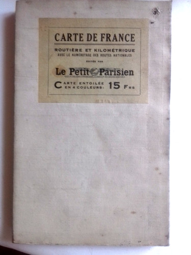 Carte routière france - carte, de