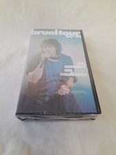 K7 VIDEO VHS PATRICK BRUEL TOUR 90 91 SI CE SOIR EN CONCERT  COULISSES 1991 NEUF