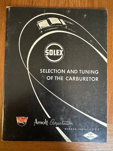 Solex selection and tuning - solex,