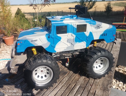 Monster truck hummer militaire - truck,