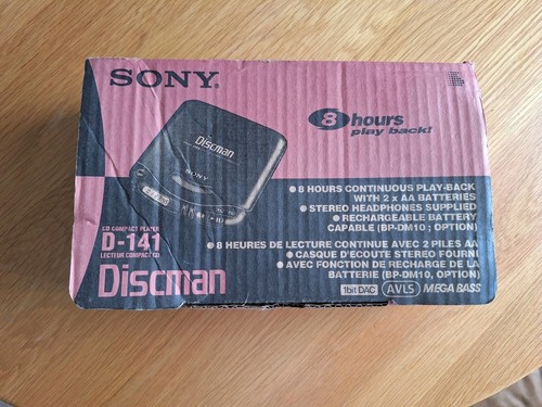 Sony discman 141 lecteur cd - discman,