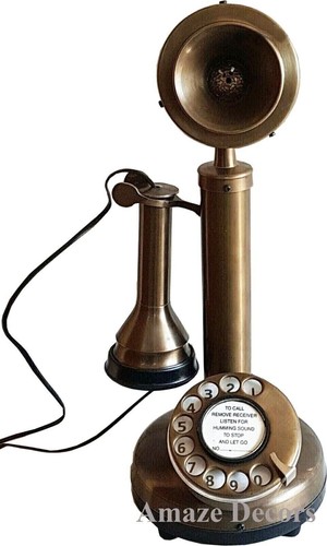 Ancien téléphone fixe - , en