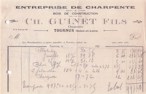 Tournus charpente guinet - 71,