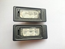 2 Genuine Audi License Plate Light Number Plate Lamp LED 4G0943021A A1 A4 A5 