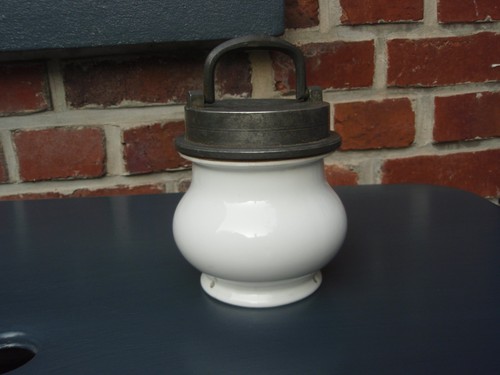 Ancien pot céramique et - pot,