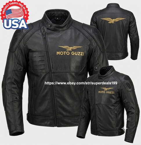 Moto guzzi motorbike - motorbike, leather