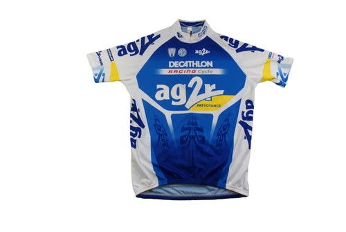 Maillot vélo rétro ag2r - vélo,