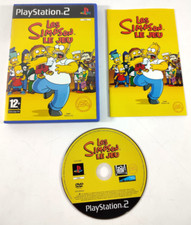 Jeu Playstation 2 PS2 VF  Les Simpson Le Jeu  avec notice Envoi rapide et suivi