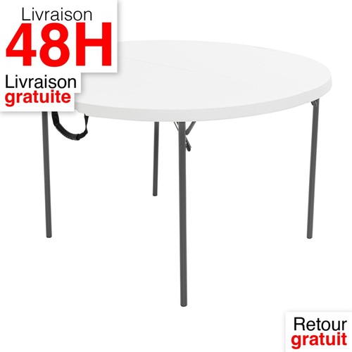 Table ronde pliante lifetime - pliante,