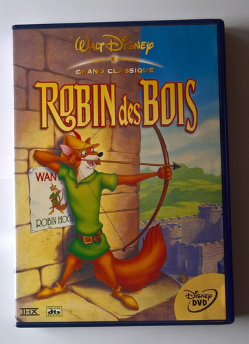Dvd disney robin des bois - robin,