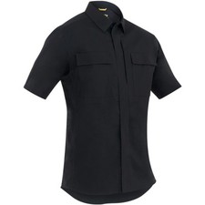 First Tactical Hommes Tactix Manches Courtes Bdu Chemise Police Sécurité Noir