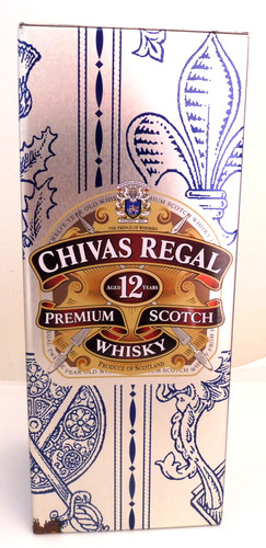 Boîte metal whisky chivas - whisky,