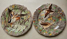 2 grandes assiettes en