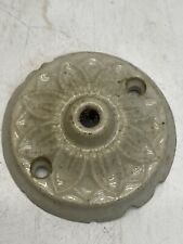 ANTIQUE ROSE WINDOW PORCELAIN WORKSHOP INDUSTRIAL GARAGE LAMP LIGHTING LOFT