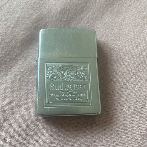 Zippo budweiser vintage - zippo, 1992