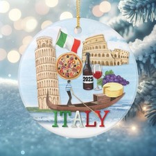 Italy Ceramic Ornament