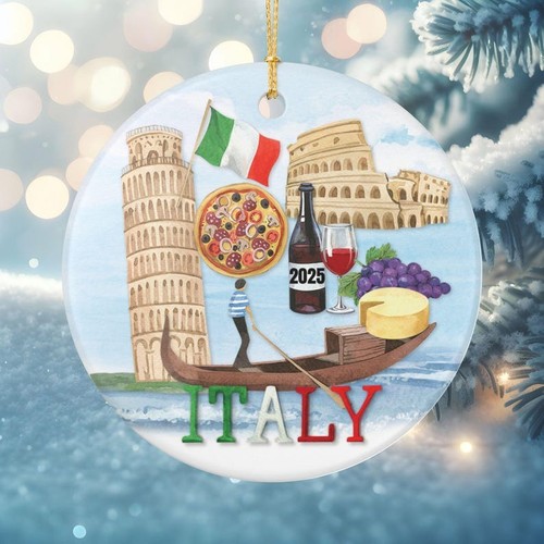 Italy ceramic ornament - ceramic,
