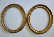 Paire de cadres ancien en bois