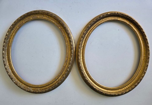 Paire cadres ancien - de,