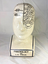 L.N. FOWLER Phrenology Head