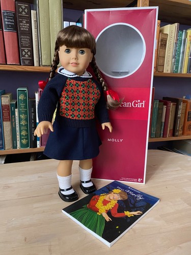 American girl molly doll - american,