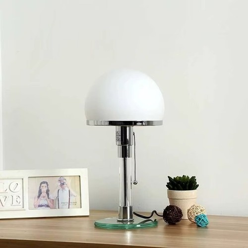 Bauhaus danish glass table - danish,