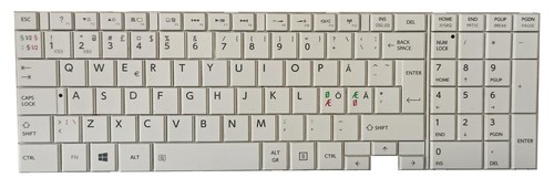 To194 touches pour clavier - to194,