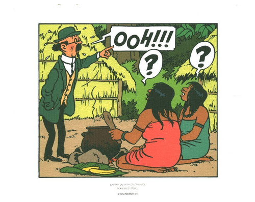 Planches tintin hergé - 3,