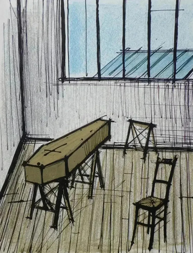Bernard buffet le cercueil - bernard,