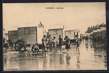 CPA Ostende, Les Bains 1915 