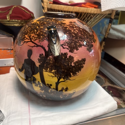 Grand vase boule faïence - boule,