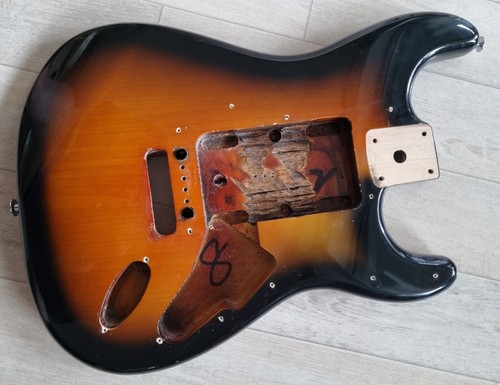 2000 fender squier - 2000's, sunburst
