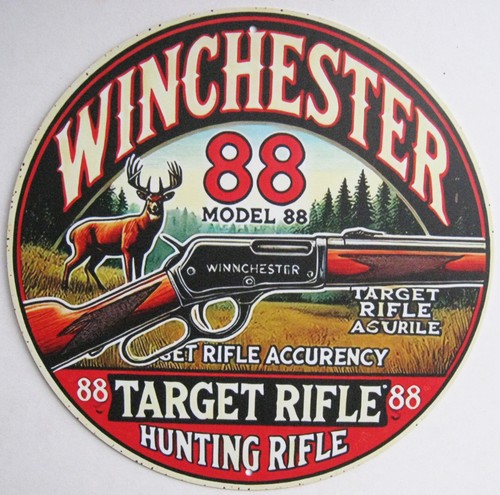 Plaque alu winchester - plaque,