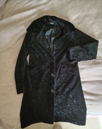 Manteau imitation astrakan - manteau,