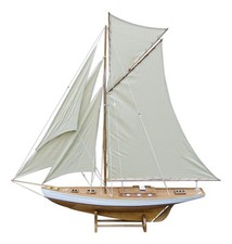 Yacht à voile Maquette de bateau en Bois 125 x 135 cm Sea-Club