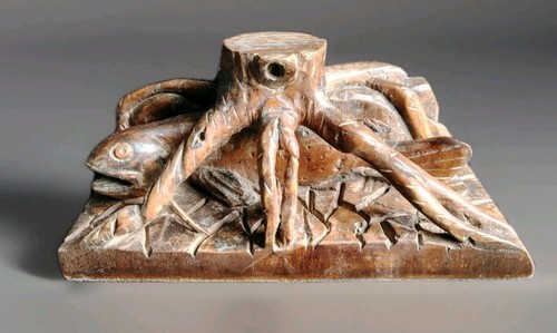 Belle ancienne sculpture - ,