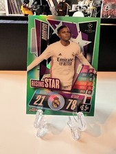 Topps C11 Match Attax Chrome 2020-21 Green /99 Rodrygo #155 Réal Madrid
