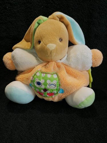 Doudou peluche lapin patapouf - lapin,