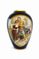 Antique French Porcelain Vase