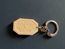 KEYRING CENTRAL GINGHAM BASIN PELLET PUB RARE VINTAGE OLD COLLECTION