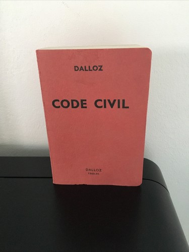 Ancien code civil - ancien, dalloz