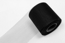 Rouleau Tulle uni Noir 8 cm x