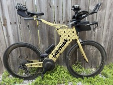 Softride Power V Carbon Triathlon Racing Bike Large Zipp 700c 11 Speed Rim Brake