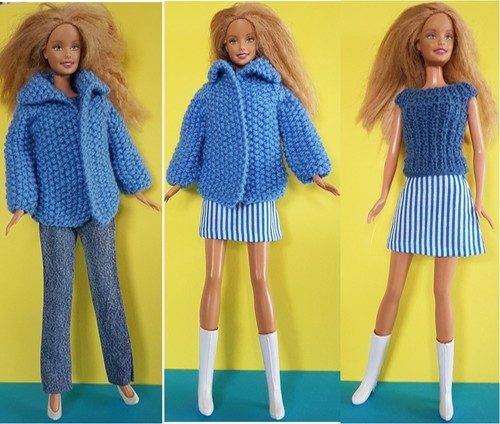Barbie lot vêtements poupée - barbie,